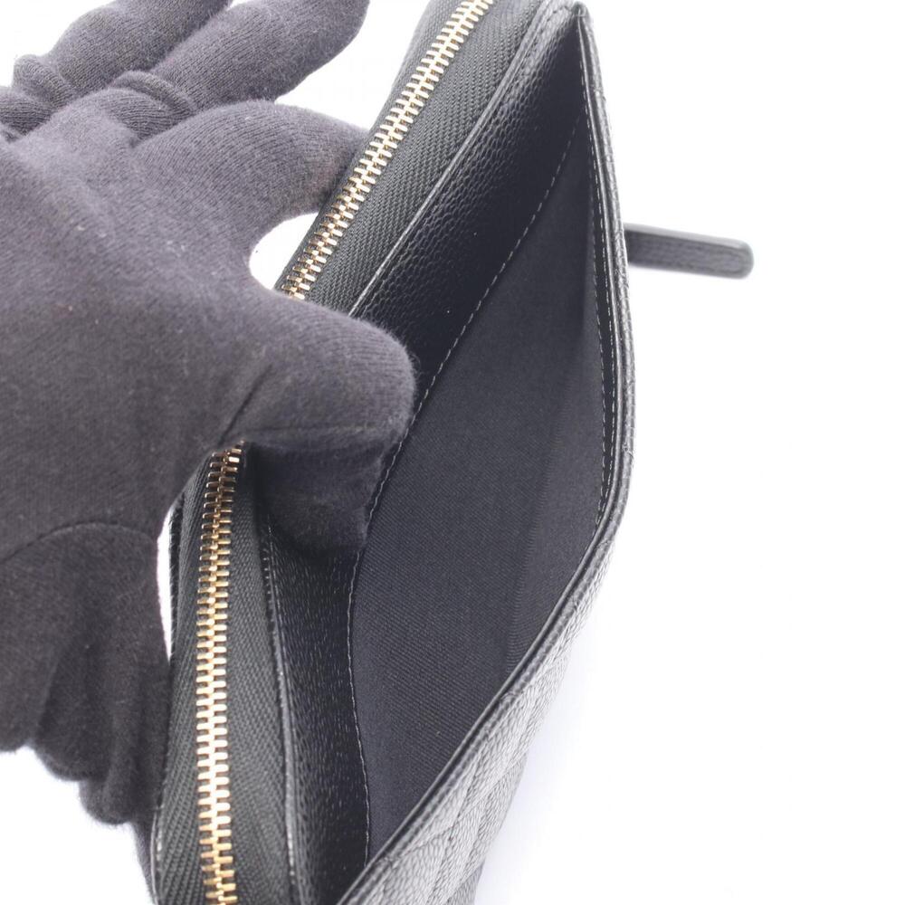 CHANEL Black Caviar Leather Wallet - Picture 6 of 8